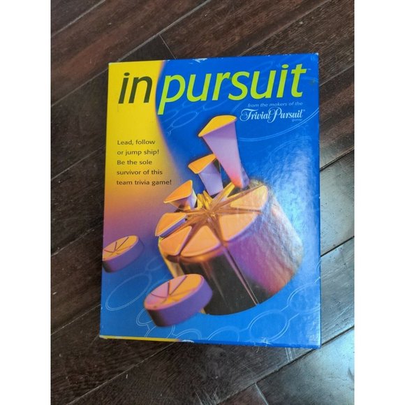 In Pursuit Family Trivia Pursuit Board Game For Adults - Picture 1 of 3